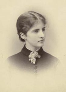 Ella Salome Wilcoxen, first woman to graduate from the University of Rochester, class of 1901.